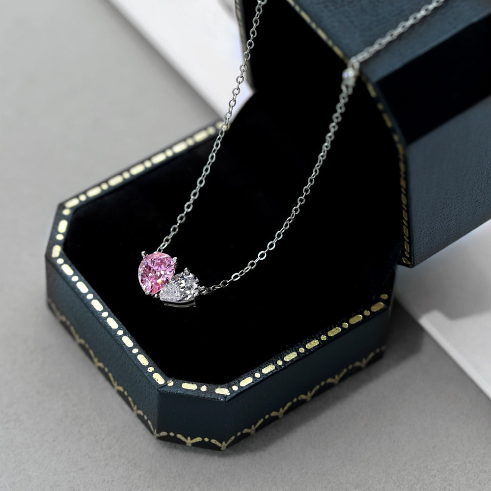 [Olivia Jewelry]Unique Heart Shape Necklace