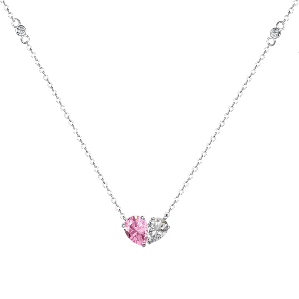 [Olivia Jewelry]Unique Heart Shape Necklace