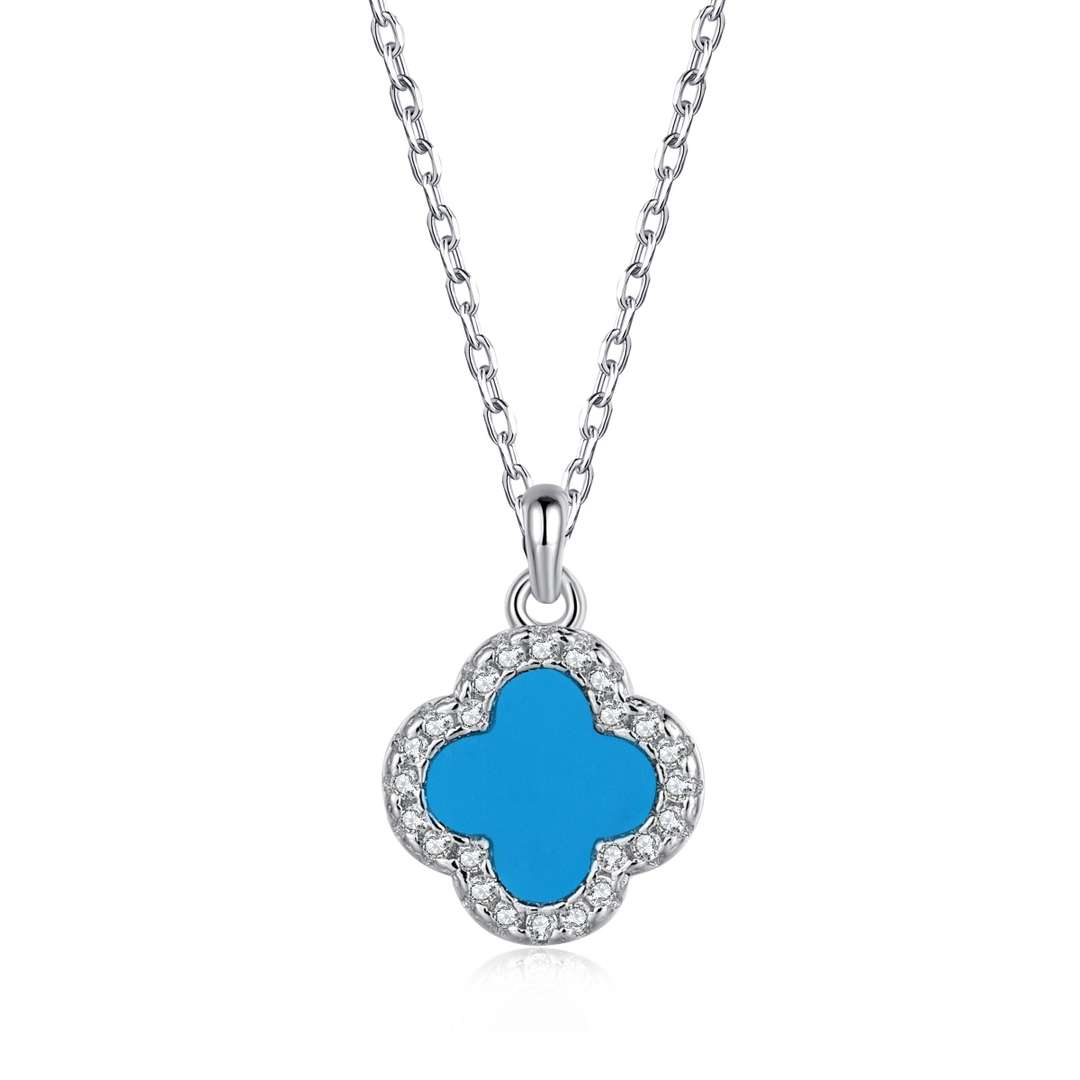[Olivia Jewelry]Dainty Flower Shape Necklace
