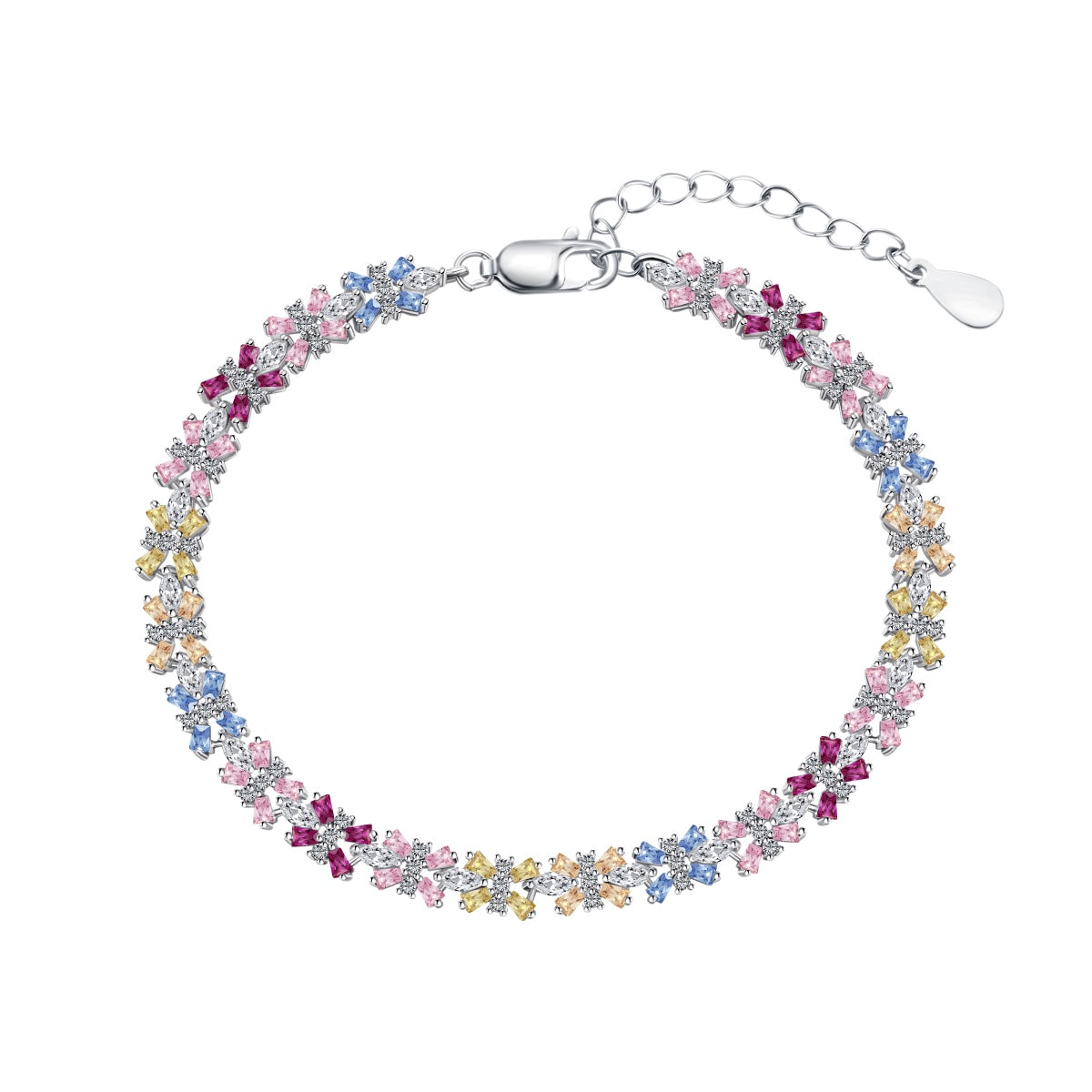 [Olivia Jewelry]Unique Colorful Butterfly Shape Party Bracelet