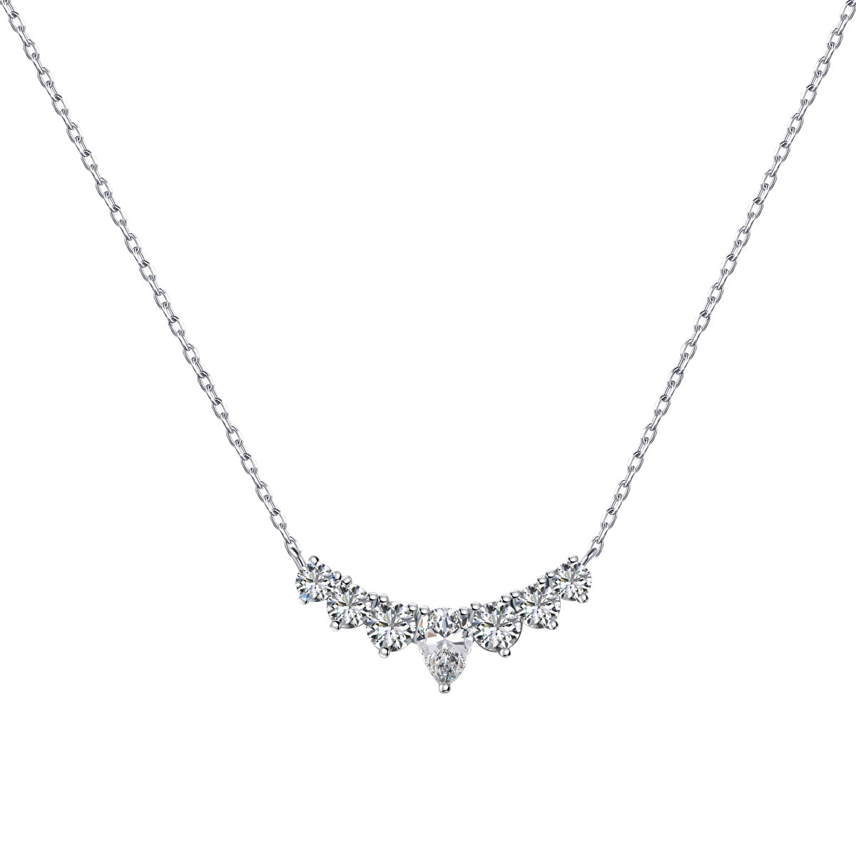 [Olivia Jewelry]Dainty Colorful Heart Necklace