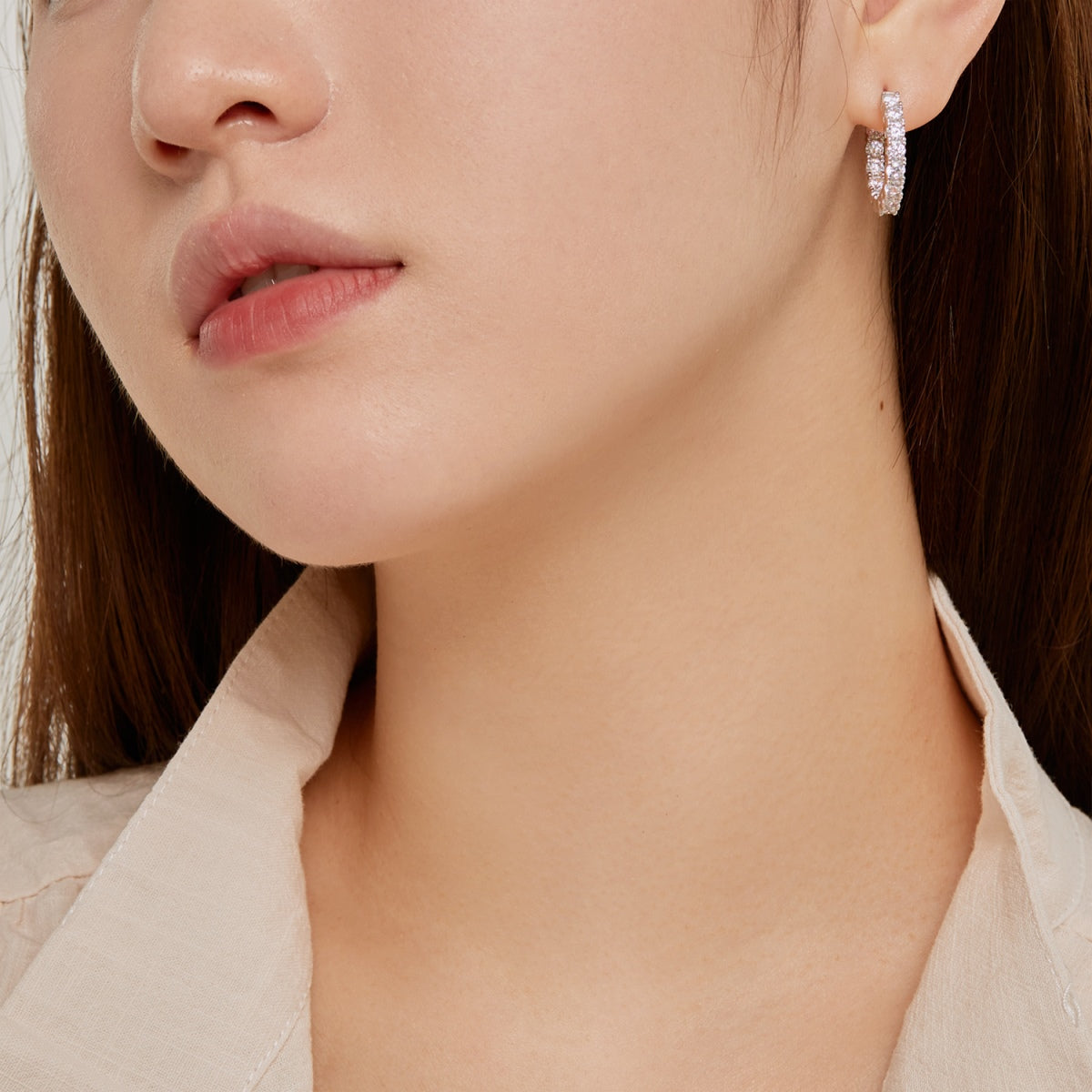 [Olivia Jewelry]Unique Round Cut Daily Earrings