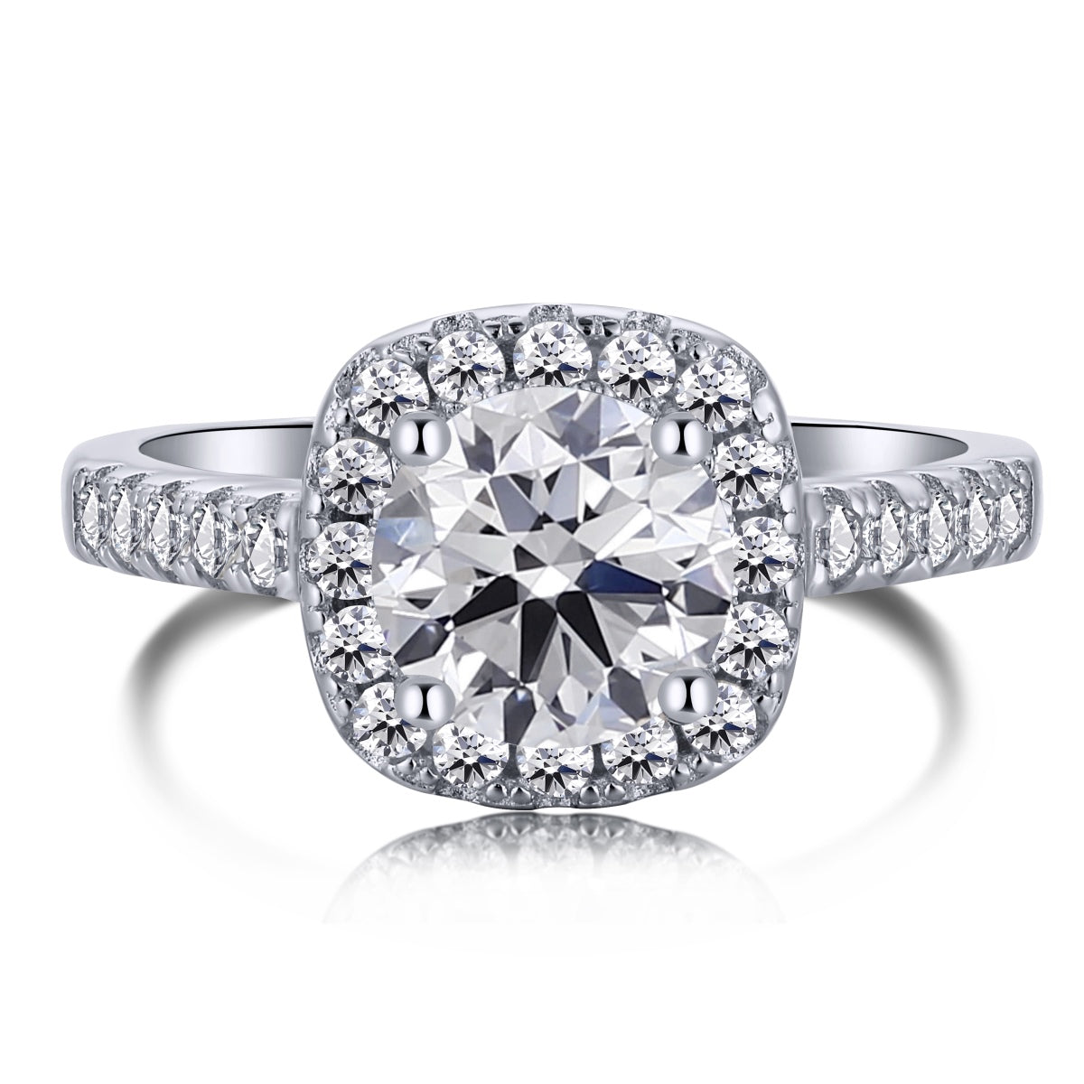 [Olivia Jewelry]Dazzling Resplendent Round Cut Wedding Ring