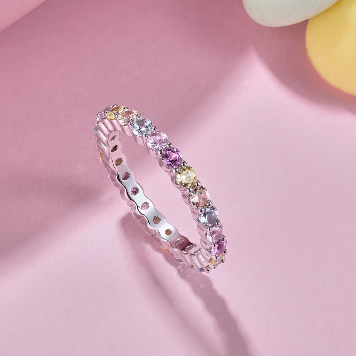[Olivia Jewelry]Dazzling Resplendent Round Cut Party Ring
