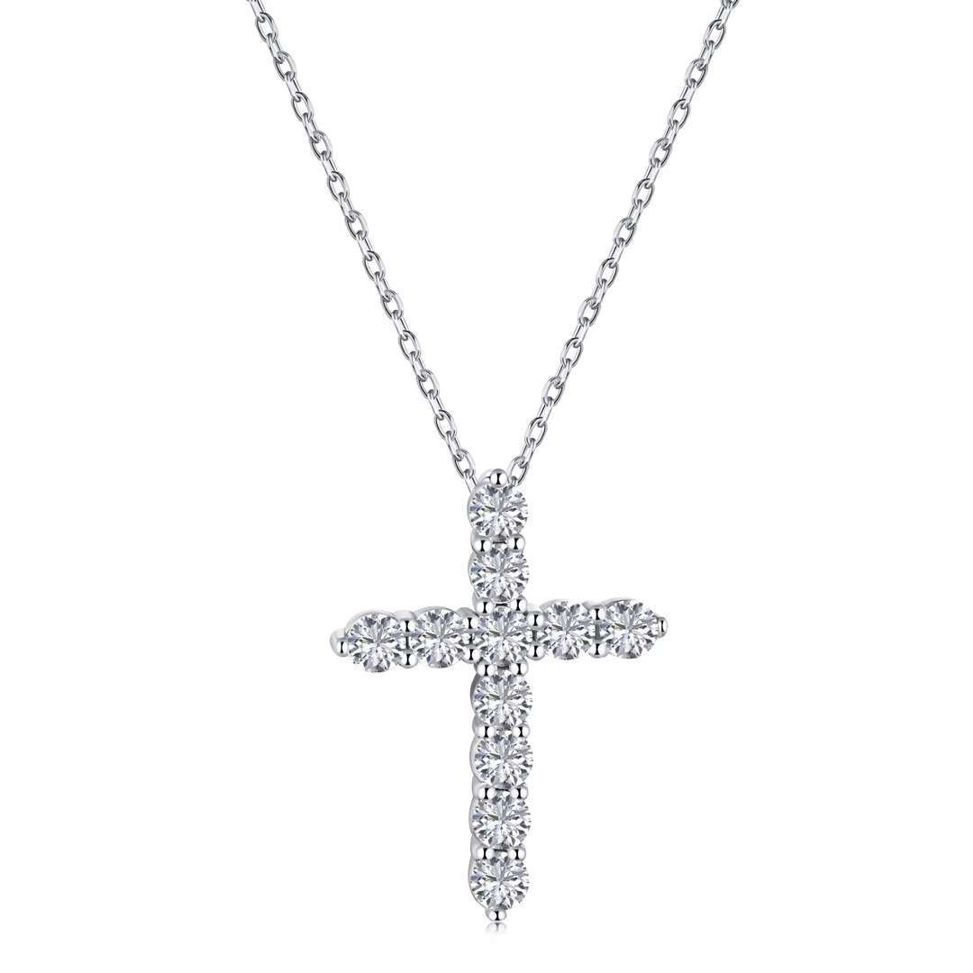 [Olivia Jewelry]Unique Cross Shape Necklace