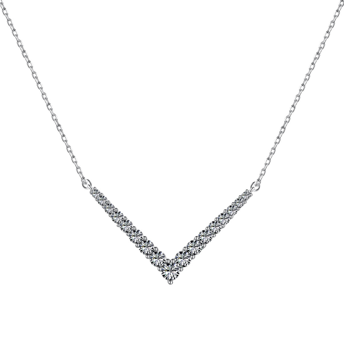 [Olivia Jewelry]Ornate Round Cut Necklace