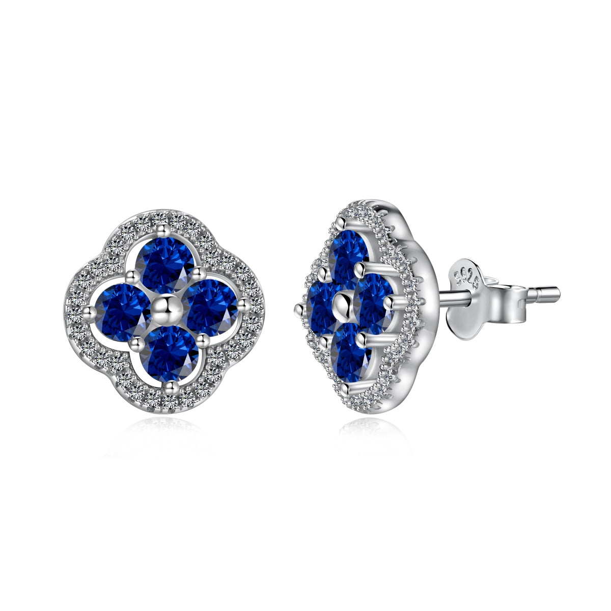 [Olivia Jewelry]Four-Leaf Clover Exquisite Earrings