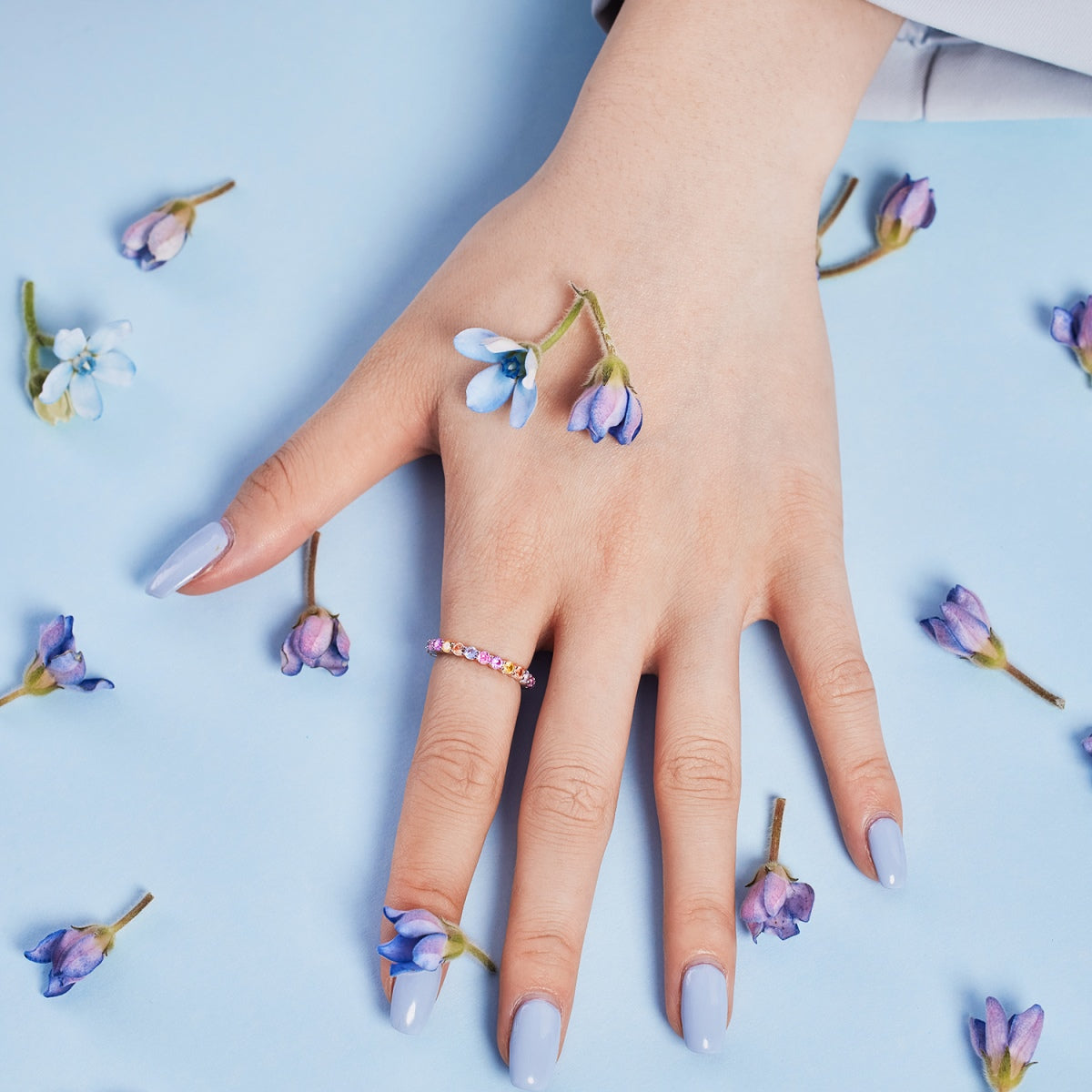 [Olivia Jewelry]Dazzling Resplendent Round Cut Party Ring