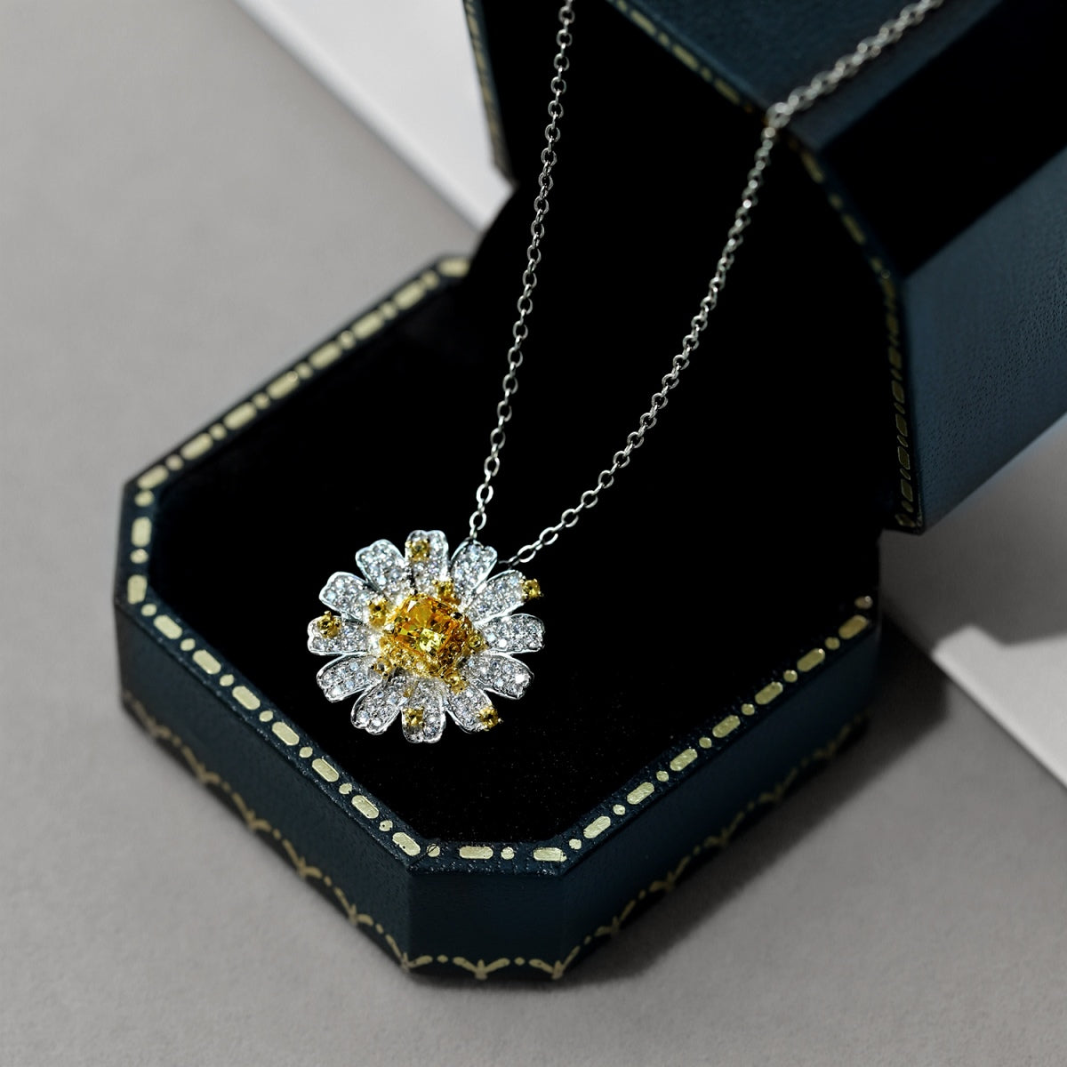 [Olivia Jewelry]Exquisite Daisy Necklace