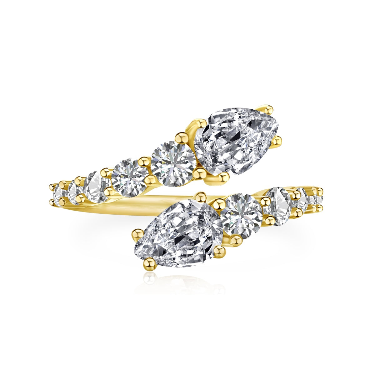 [Olivia Jewelry]Delicate Lively Snake Shape Daily Ring