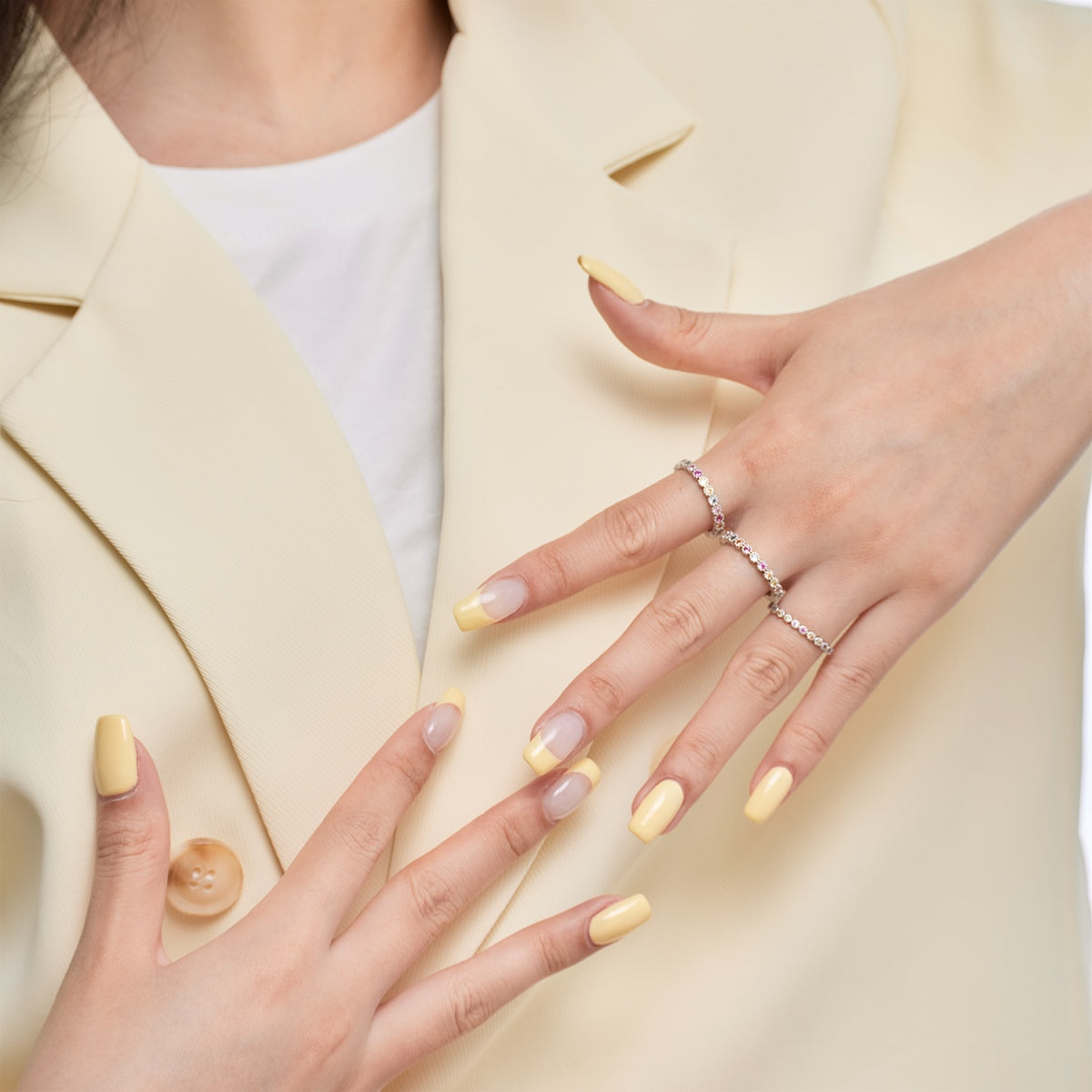 [Olivia Jewelry]Elegant Vivid Round Cut Daily Ring