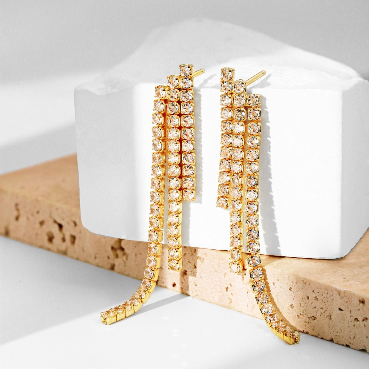 [Olivia Jewelry]Luxurious Dainty Banquet Earrings