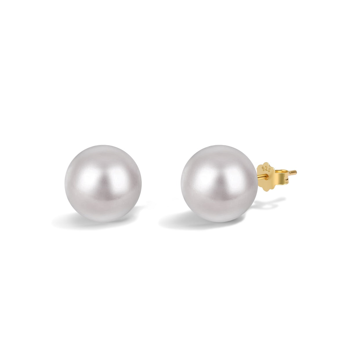 [Olivia Jewelry]Delicate Pearl Earrings