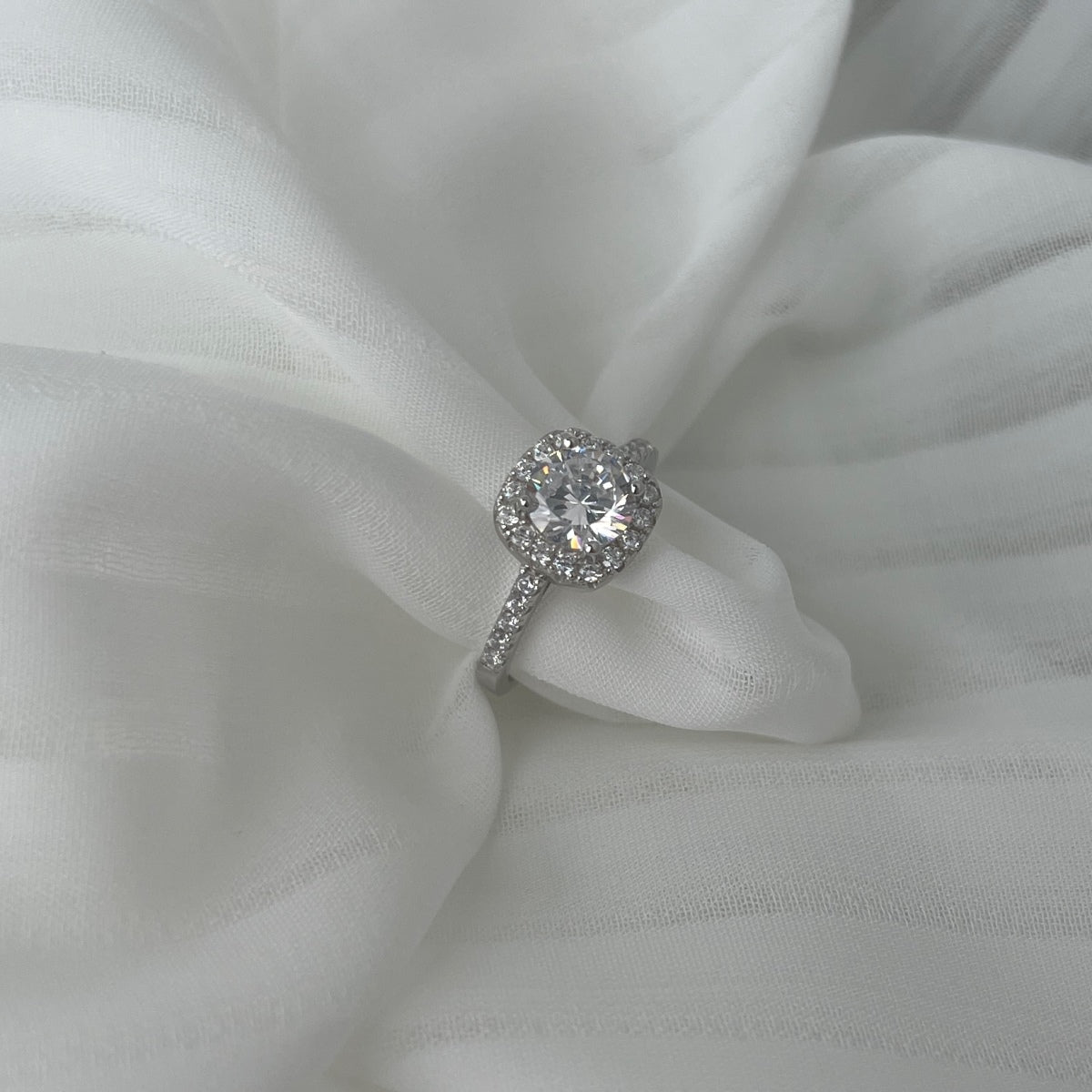 [Olivia Jewelry]Dazzling Resplendent Round Cut Wedding Ring