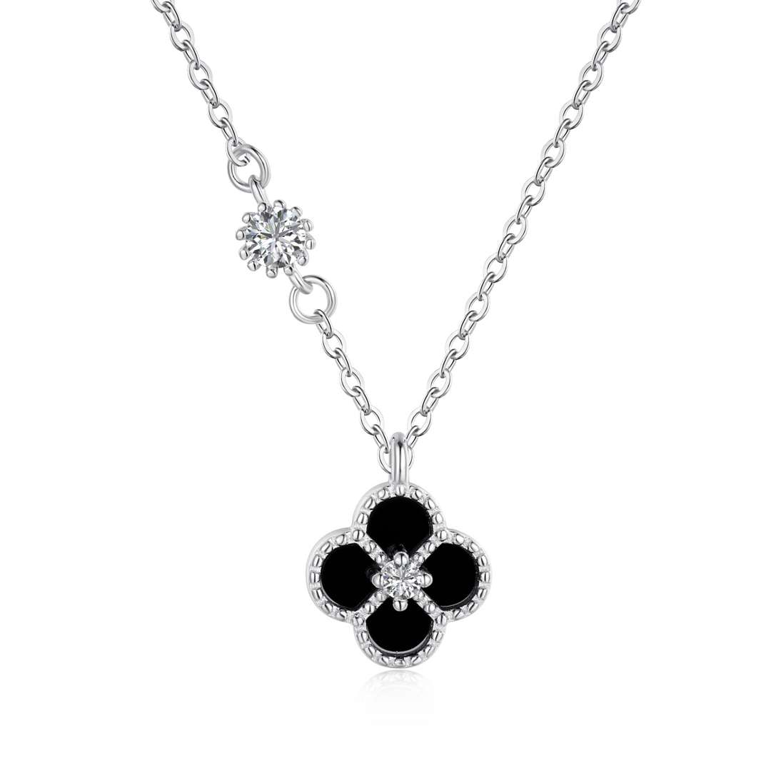 [Olivia Jewelry]Delicate Flower Shape Necklace