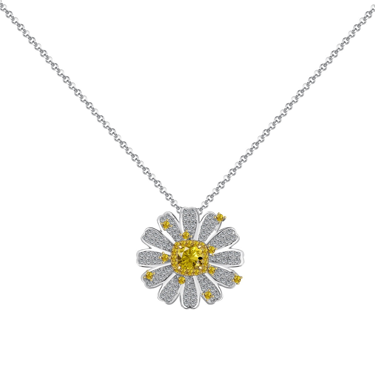 [Olivia Jewelry]Exquisite Daisy Necklace