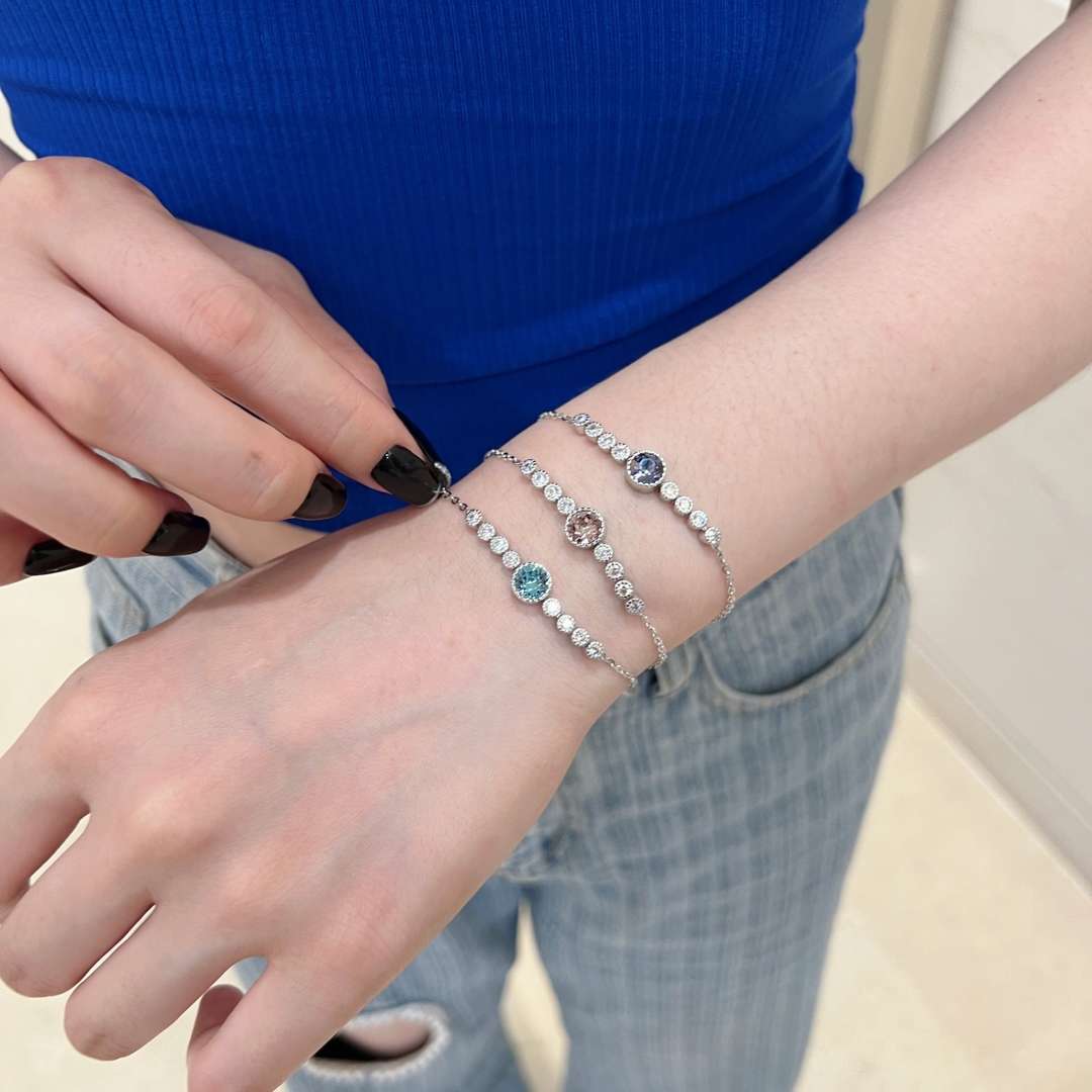 [Olivia Jewelry]Luxurious Heart Of The Ocean Bracelet