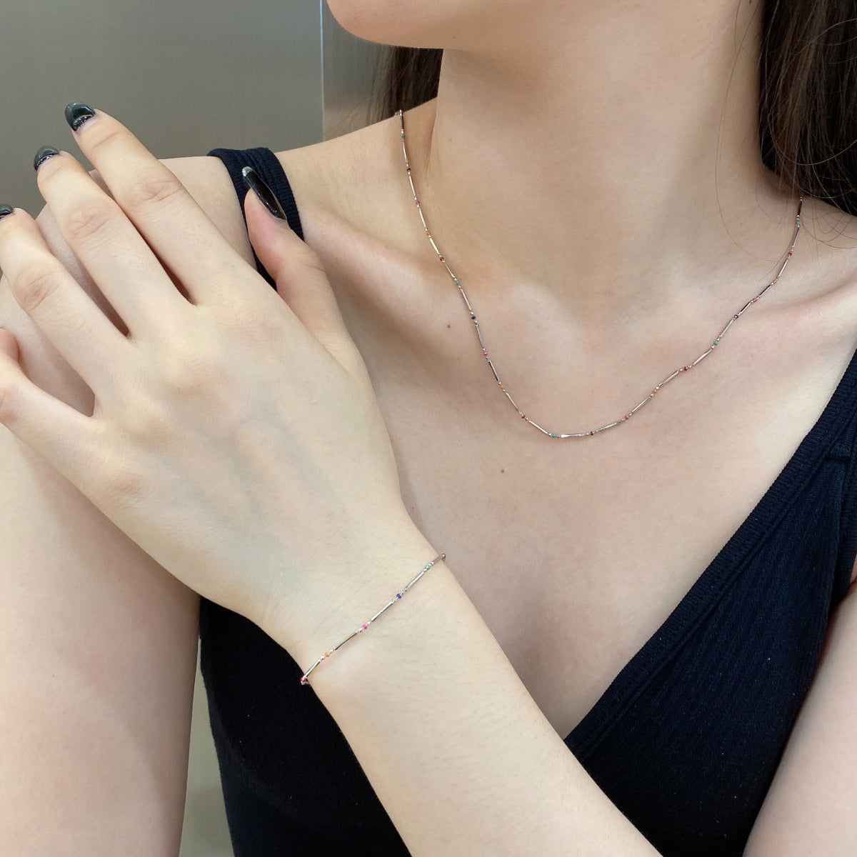 [Olivia Jewelry]Unique Colorful Daily Bracelet