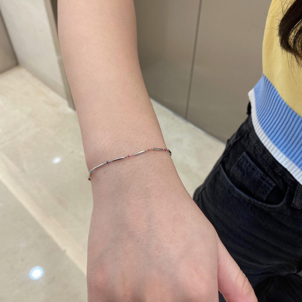 [Olivia Jewelry]Unique Colorful Daily Bracelet