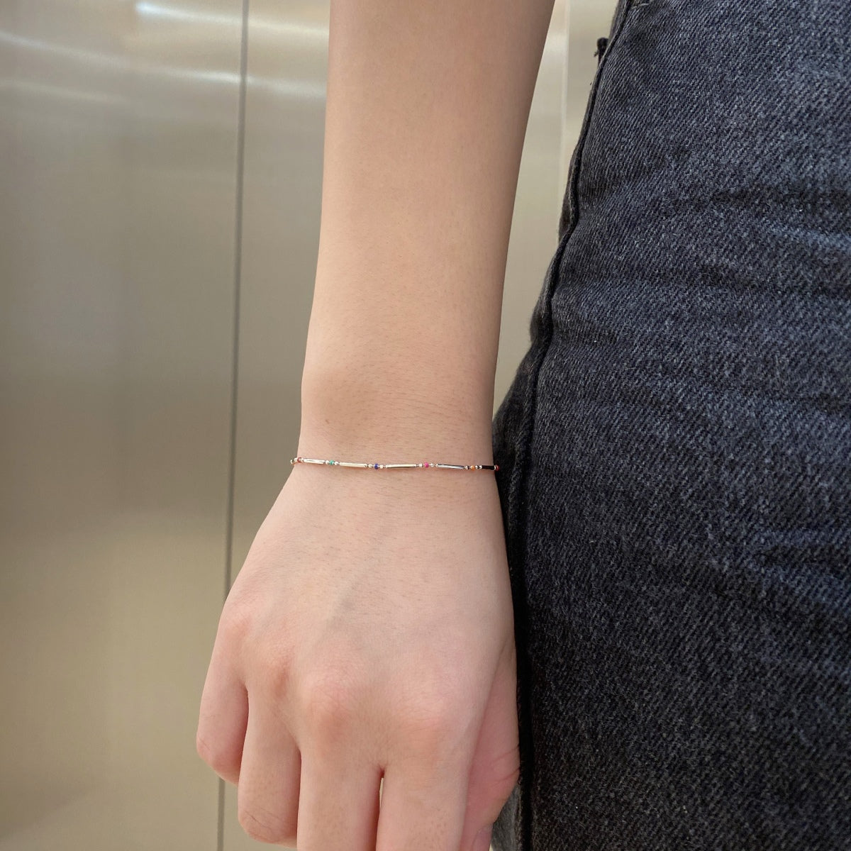 [Olivia Jewelry]Unique Colorful Daily Bracelet