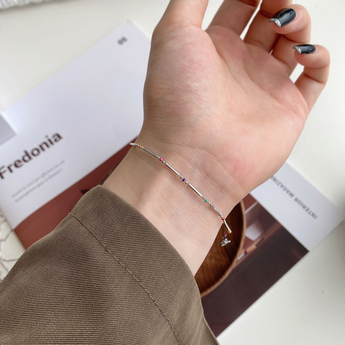 [Olivia Jewelry]Unique Colorful Daily Bracelet