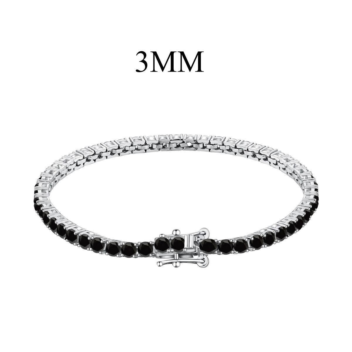 [Olivia Jewelry]Radiant Colorful Round Cut Party Bracelet