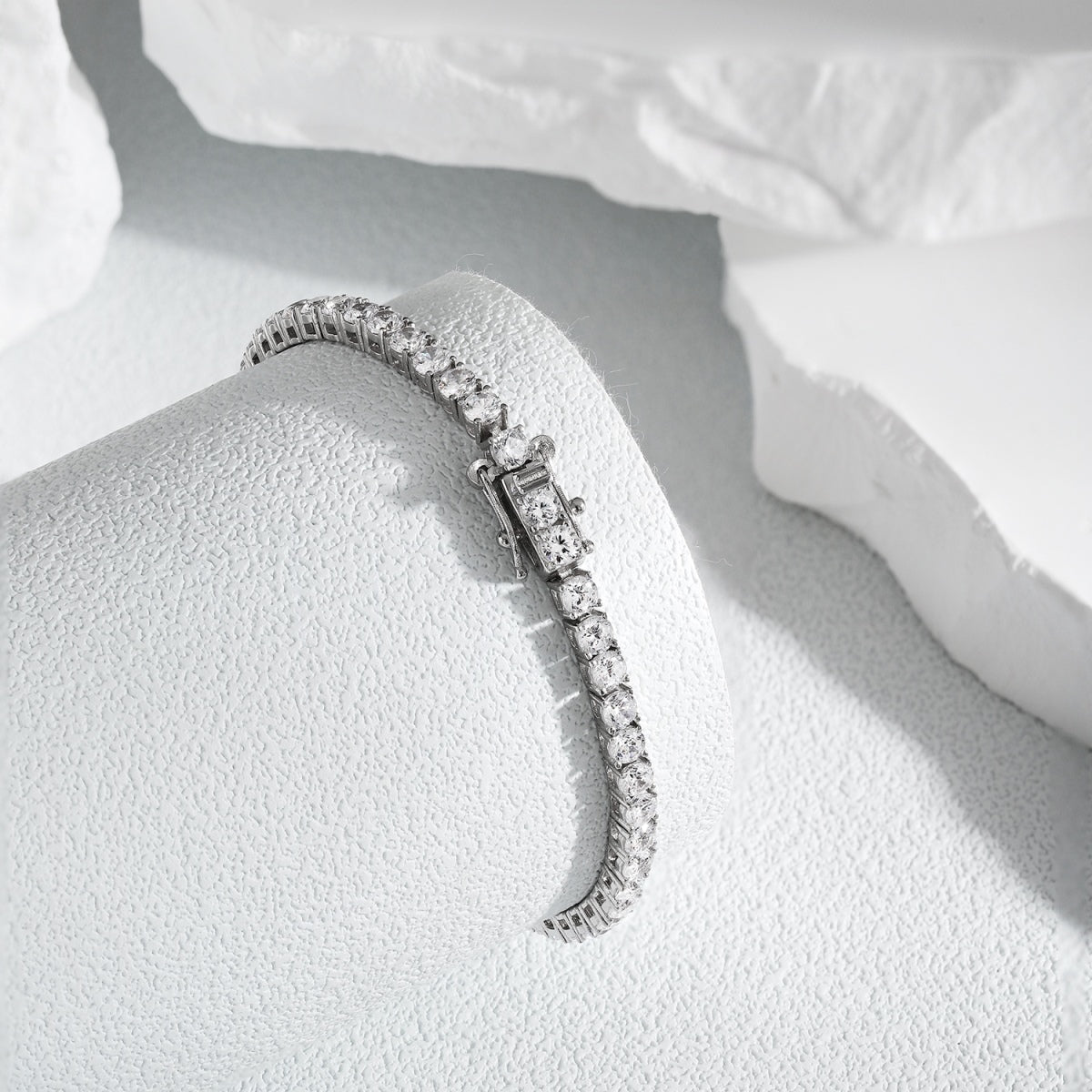 [Olivia Jewelry]Radiant Colorful Round Cut Party Bracelet