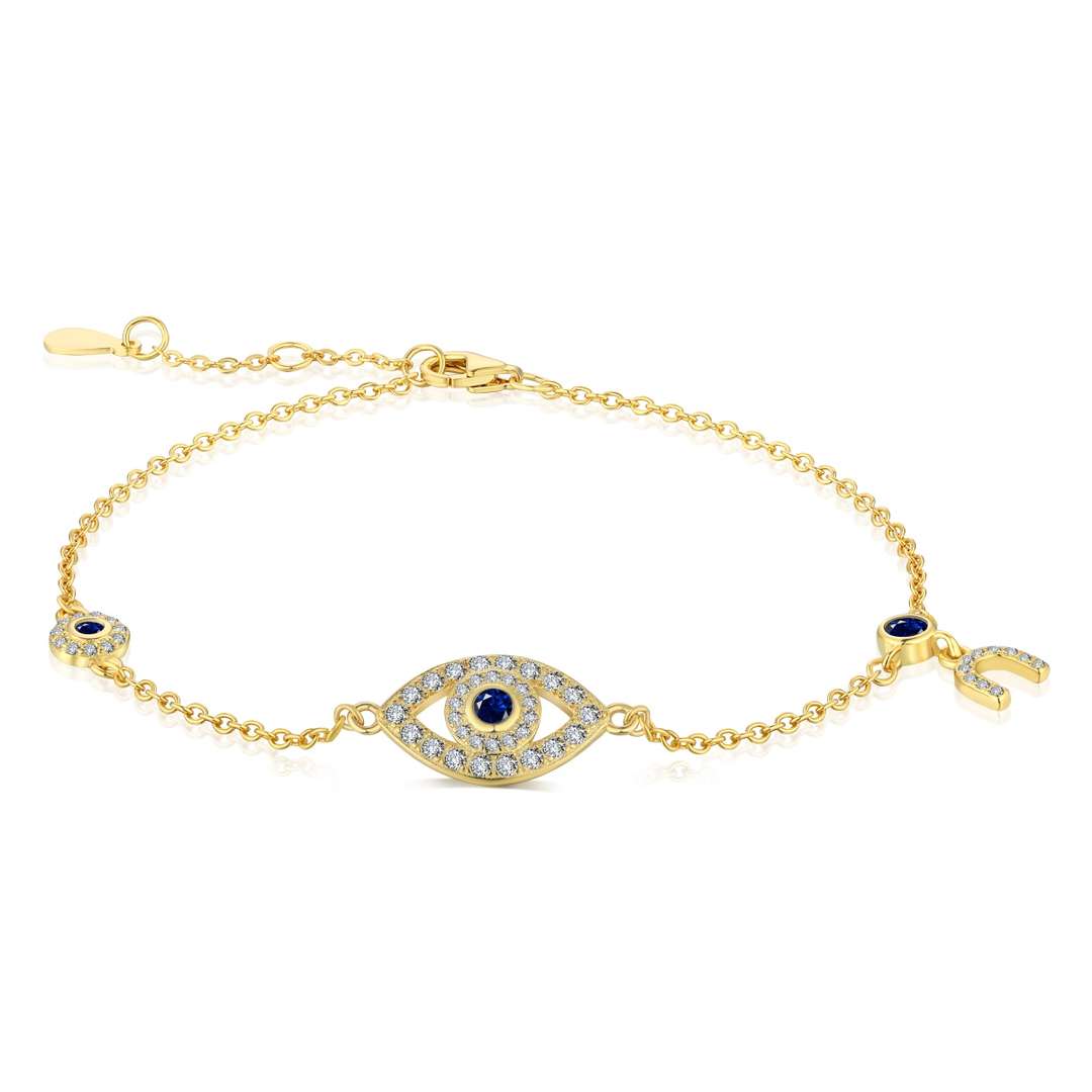 [Olivia Jewelry]Dainty Eye Shape Necklace