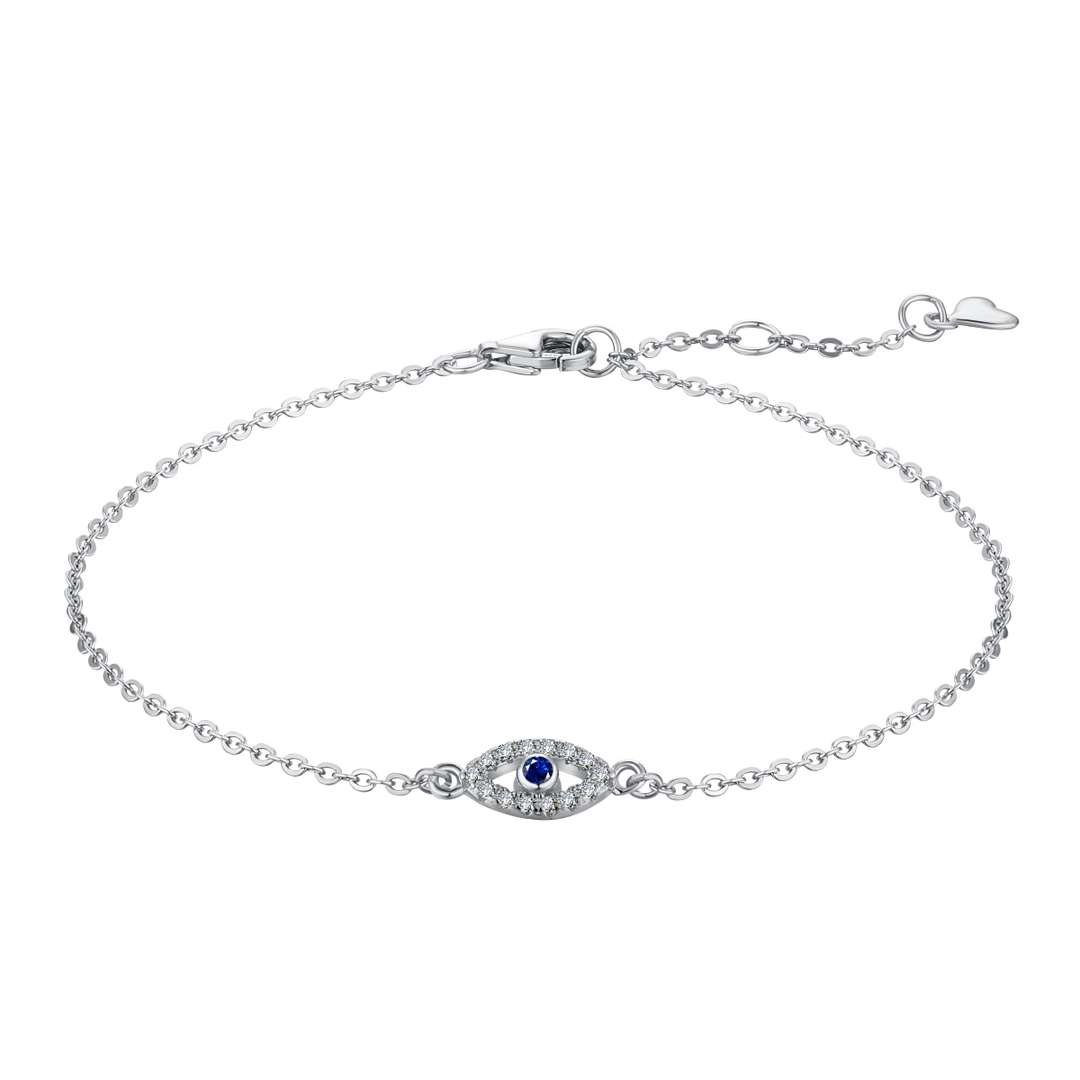 [Olivia Jewelry]Evil Eye Shape Necklace