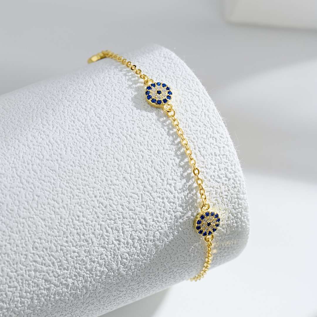 [Olivia Jewelry]Delicate Round Shape Pendent Necklace