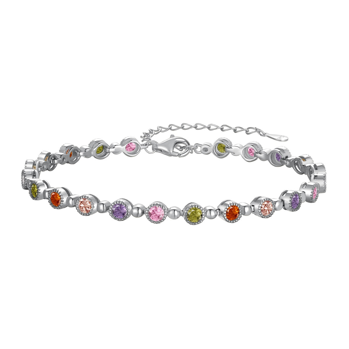 [Olivia Jewelry]Sparkling Exquisite Round Cut Party Bracelet