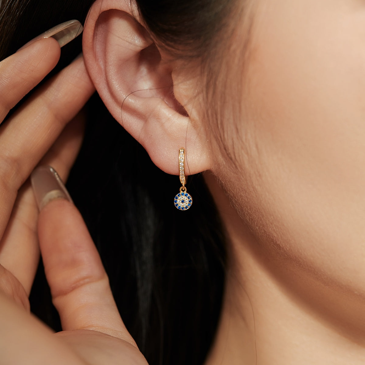 [Olivia Jewelry]Unique Devil Eye Earrings