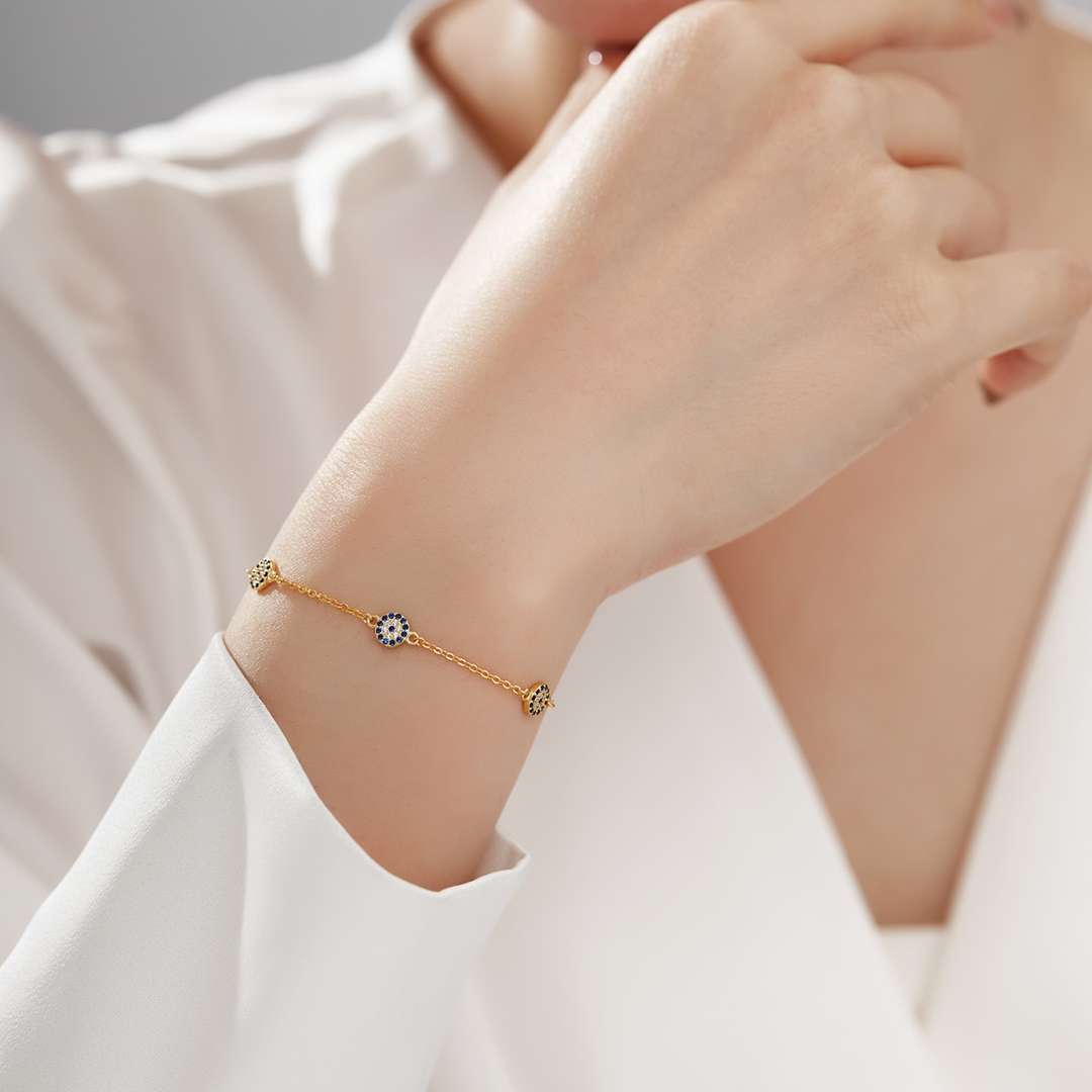 [Olivia Jewelry]Delicate Round Shape Pendent Necklace