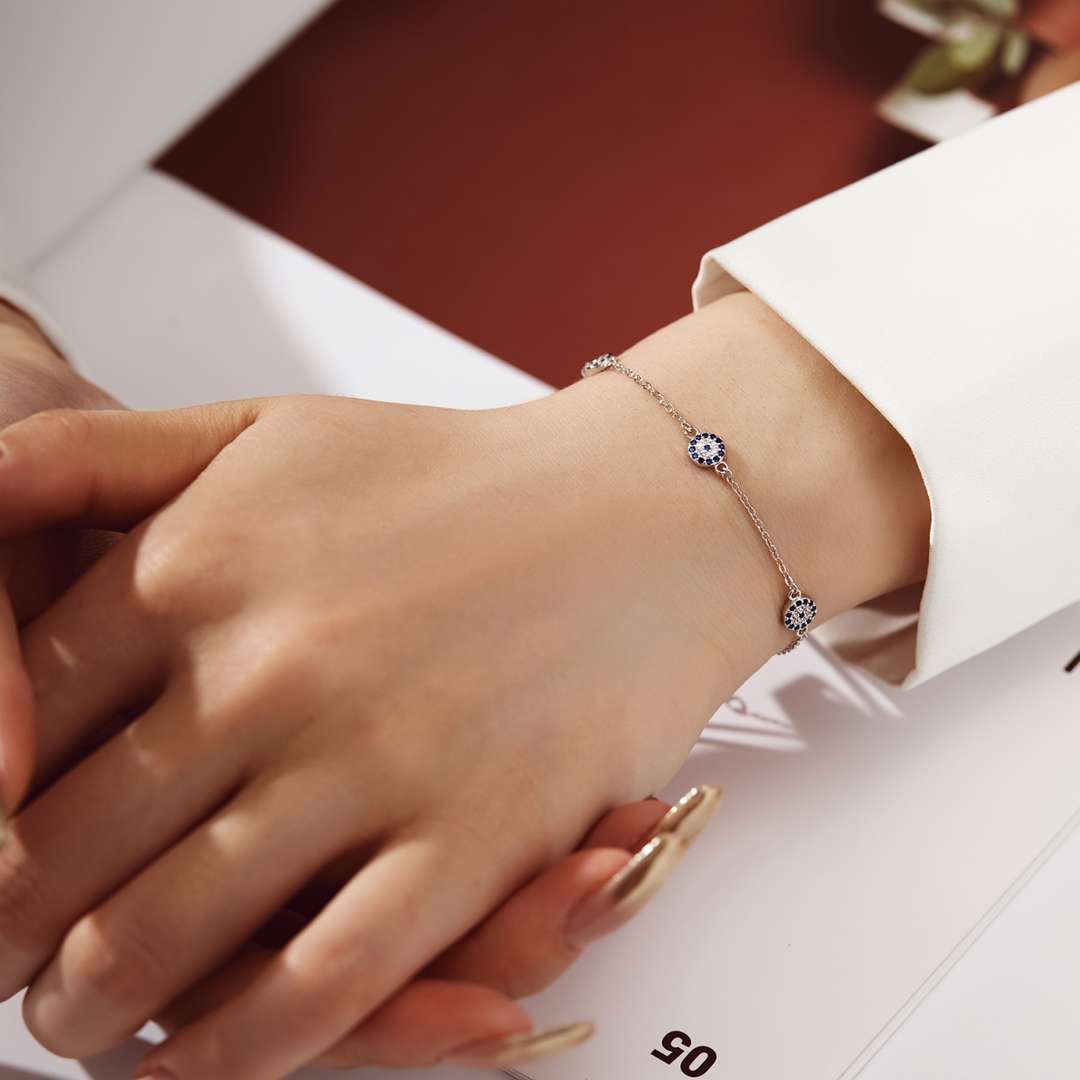 [Olivia Jewelry]Delicate Round Shape Pendent Necklace