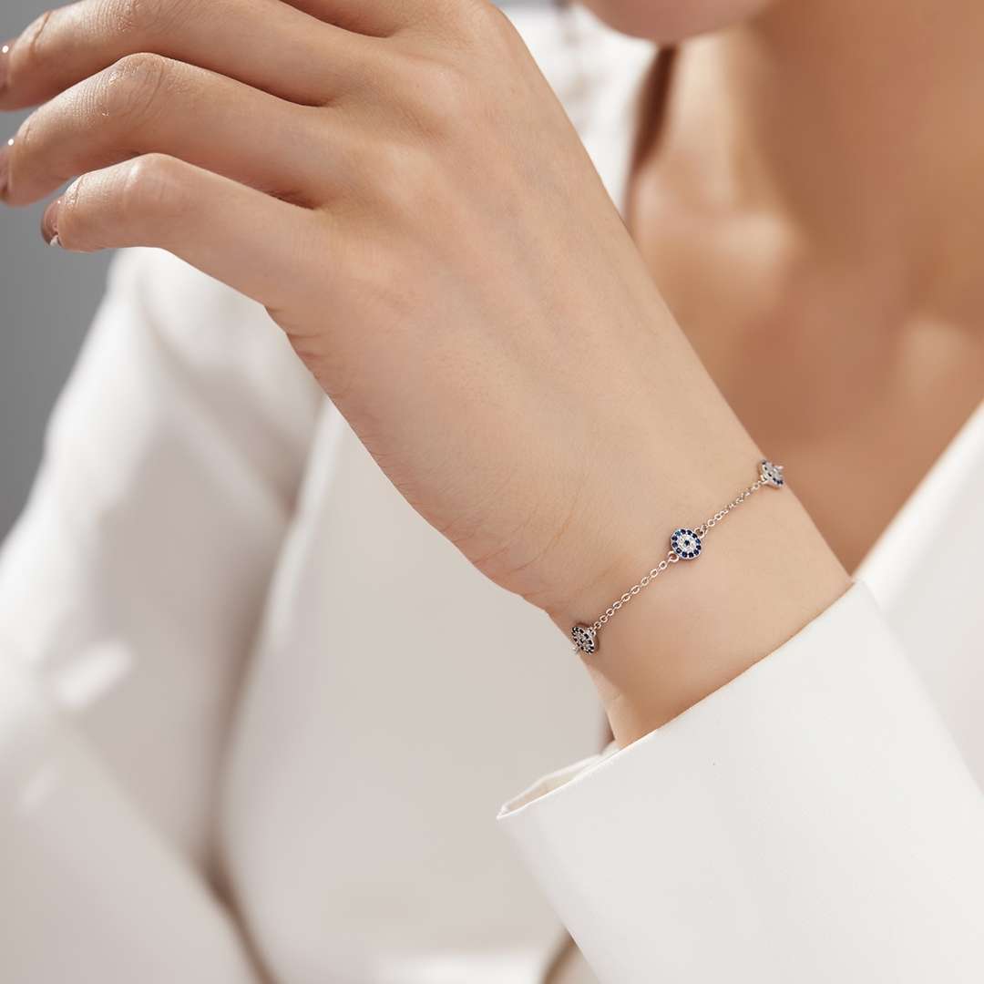 [Olivia Jewelry]Delicate Round Shape Pendent Necklace