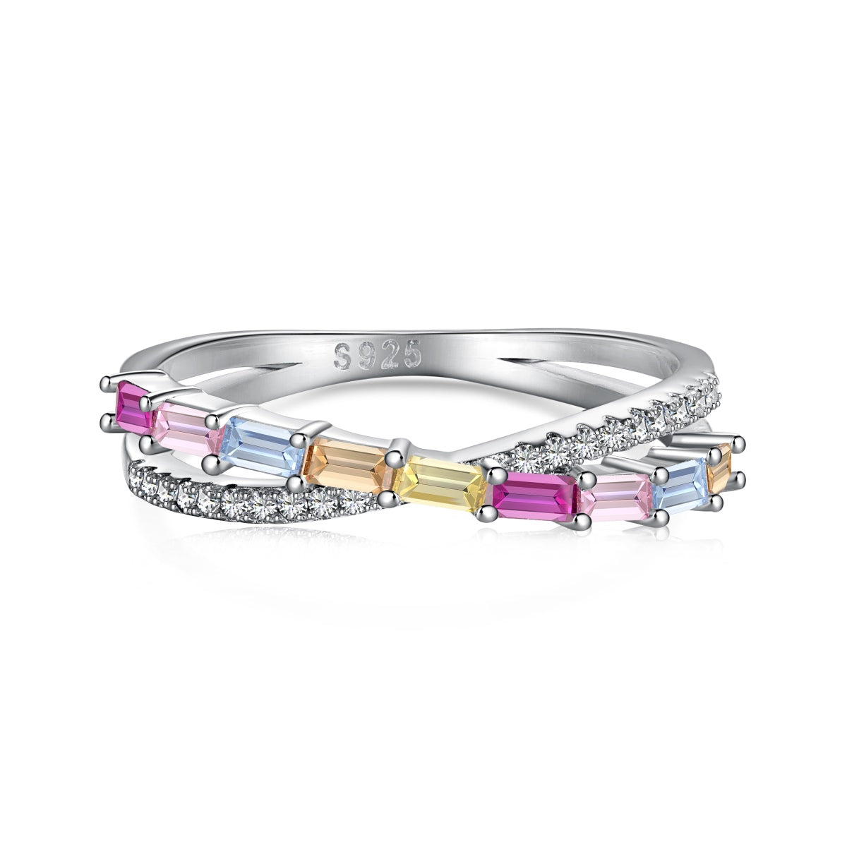 [Olivia Jewelry]Energetic Elegant Radiant Cut Party Ring