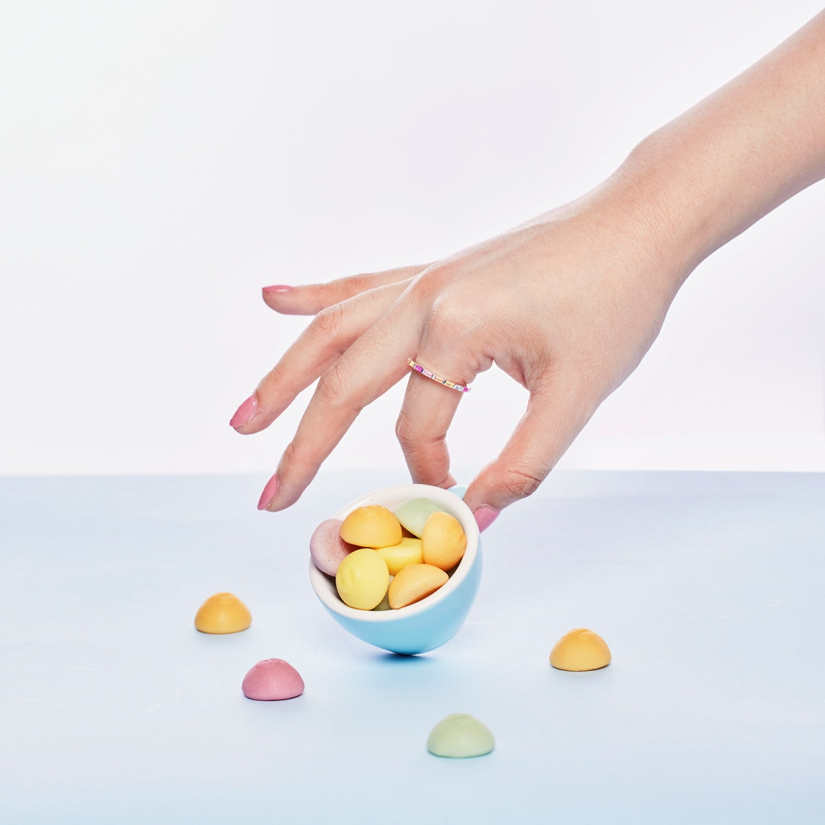 [Olivia Jewelry]Lively In Shades Elegant Radiant Cut Daily Ring