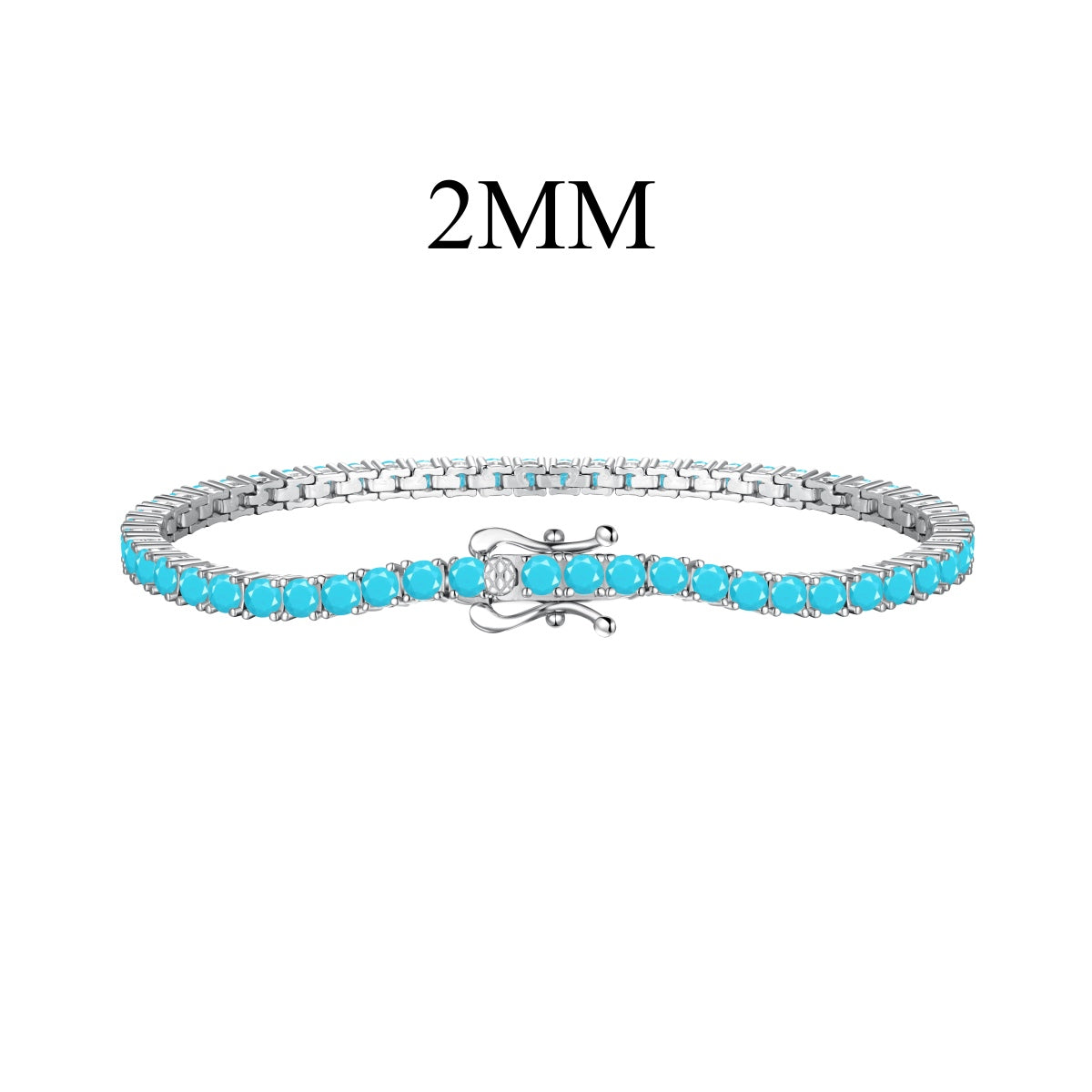 [Olivia Jewelry]Dazzling Exquisite Round Cut Daily Bracelet