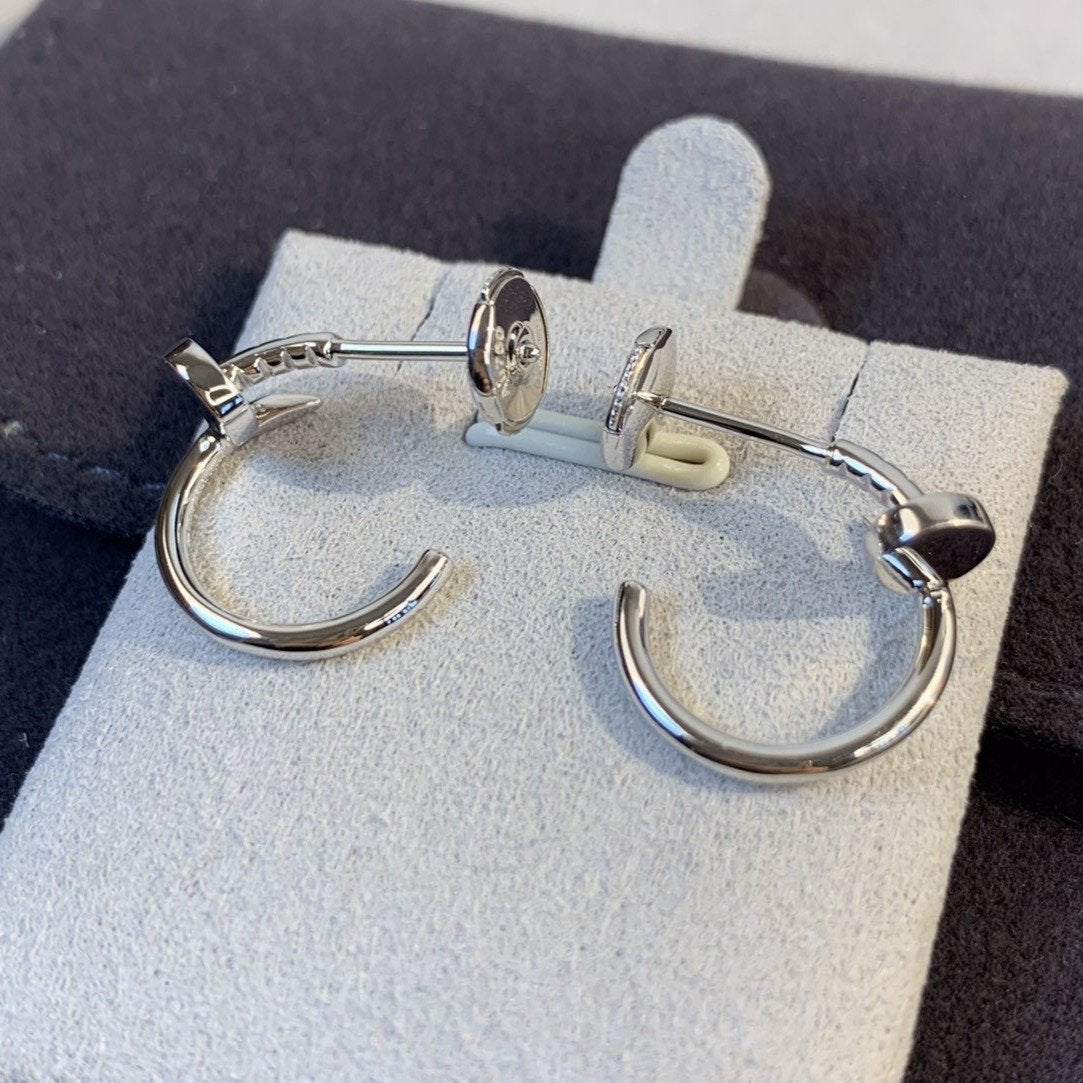 [Olivia Jewelry]JUSTE EARRINGS SILVER