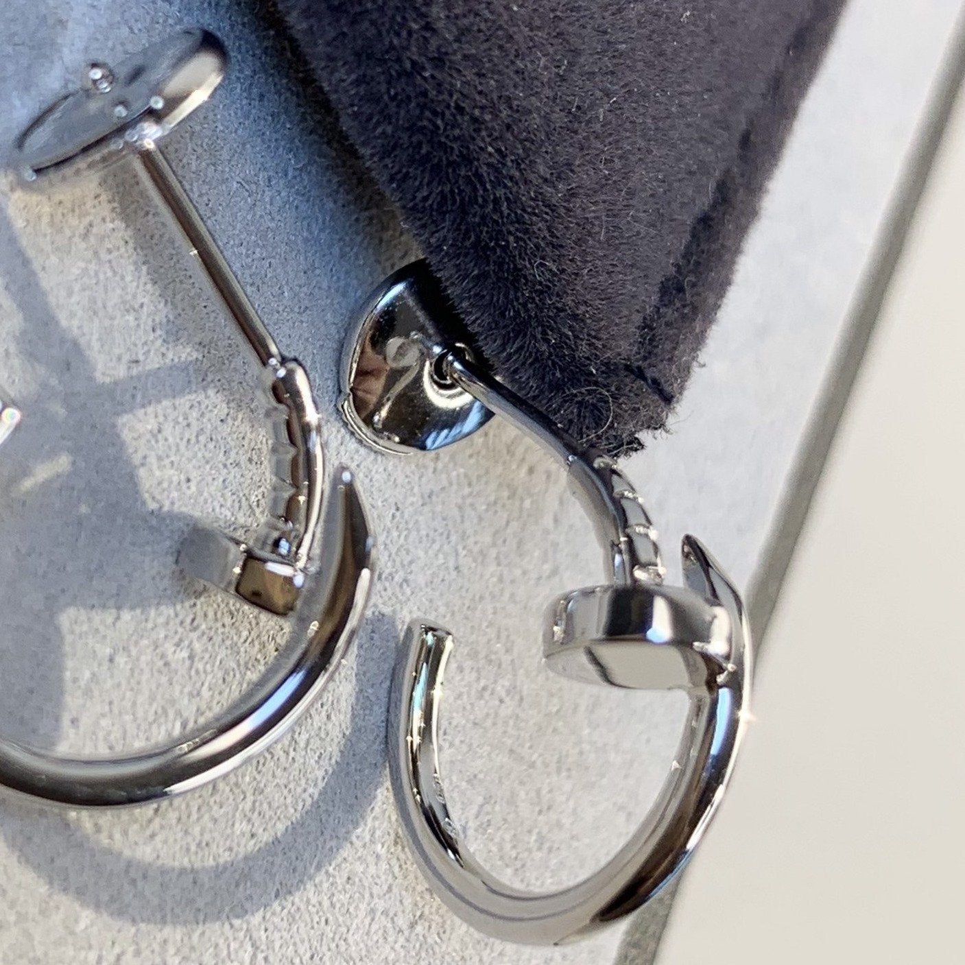 [Olivia Jewelry]JUSTE EARRINGS SILVER