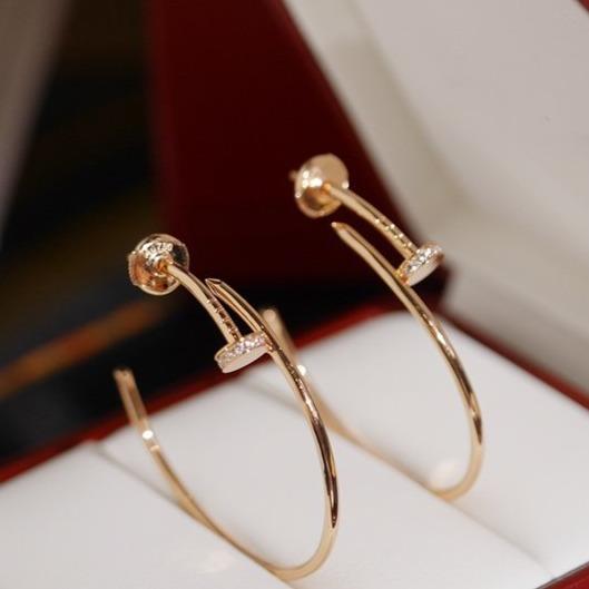 [Olivia Jewelry]JUSTE EARRINGS DIAMONDS 1.8MM