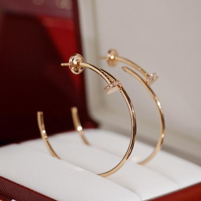 [Olivia Jewelry]JUSTE EARRINGS DIAMONDS 1.8MM