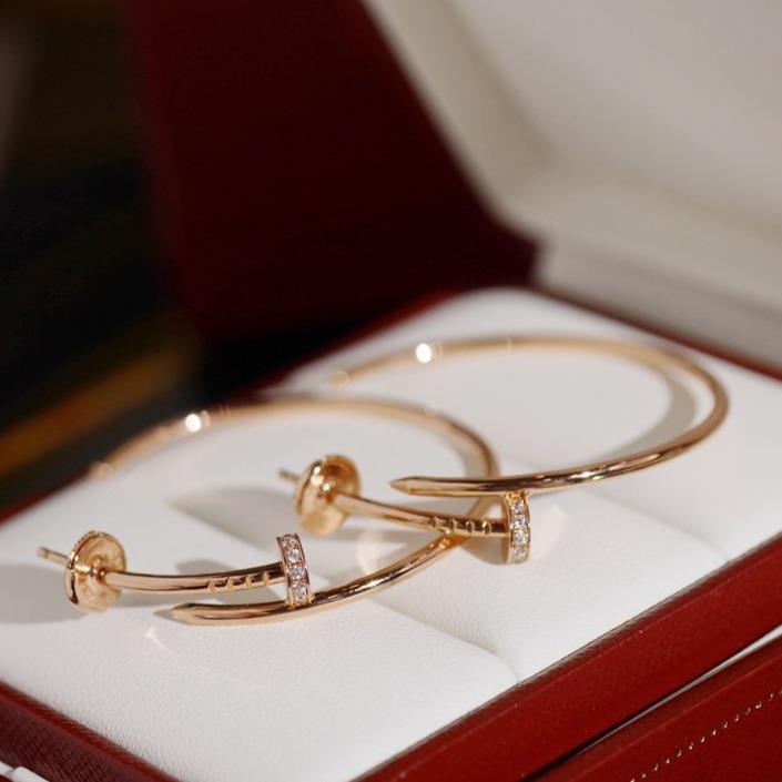 [Olivia Jewelry]JUSTE EARRINGS DIAMONDS 1.8MM