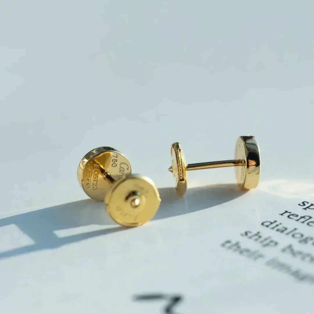 [Olivia Jewelry]LOVE EARRINGS GOLD 10MM