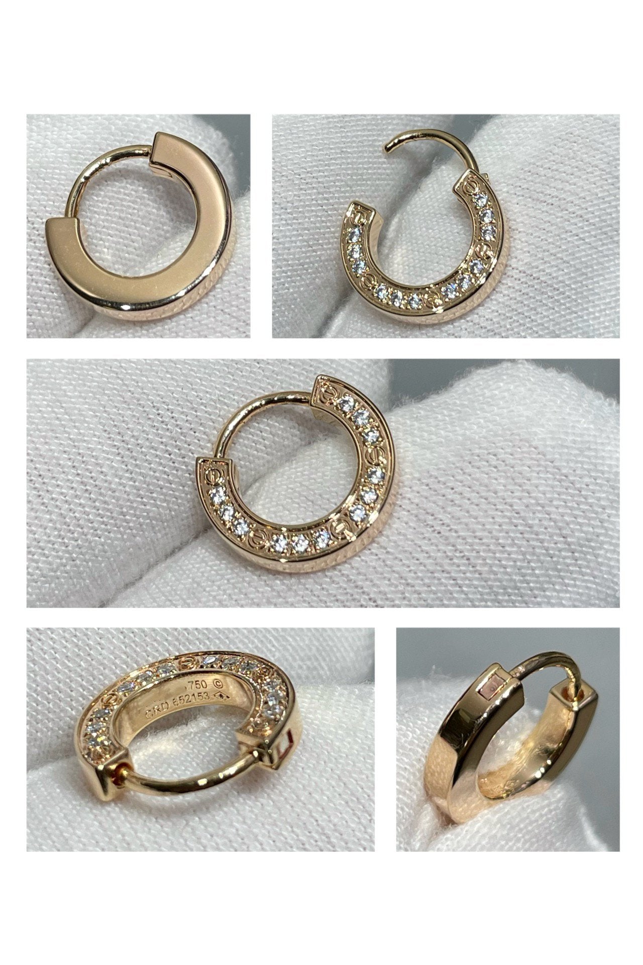 [Olivia Jewelry]LOVE DIAMOND EARRINGS