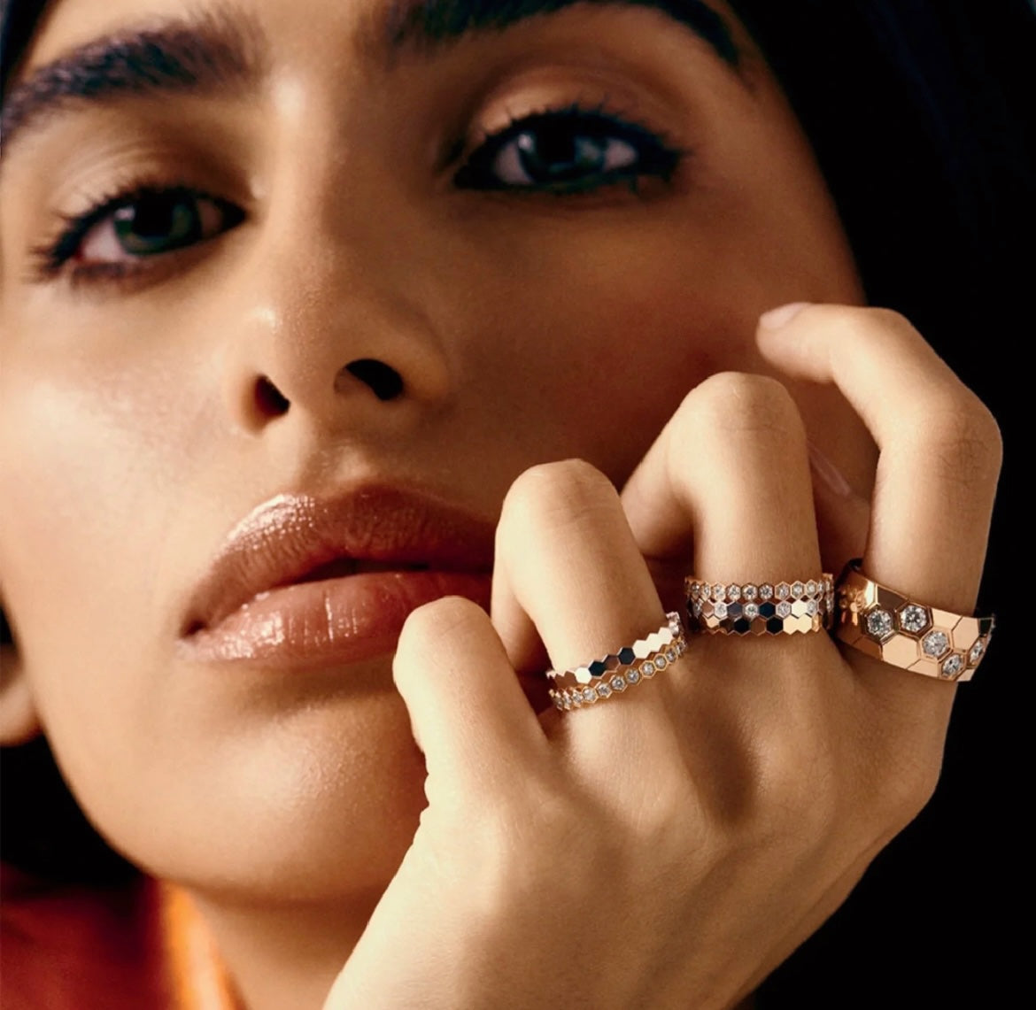 [Olivia Jewelry]BEE LOVE DIAMOND LARGE RING