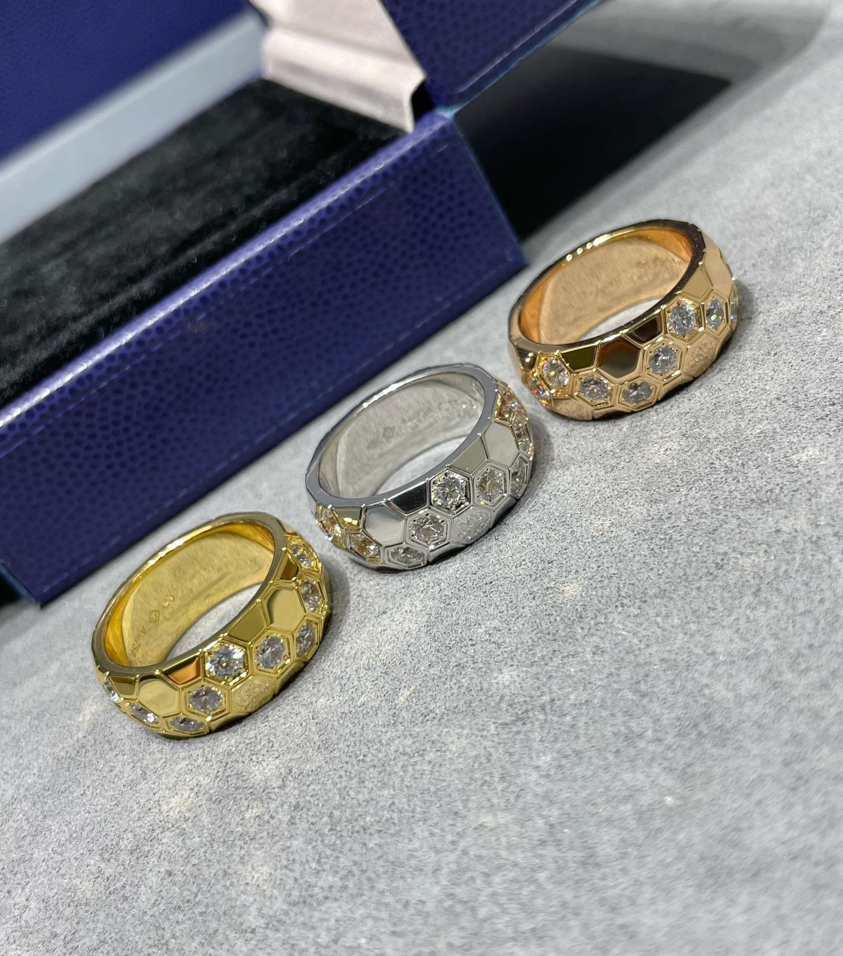 [Olivia Jewelry]BEE LOVE DIAMOND LARGE RING