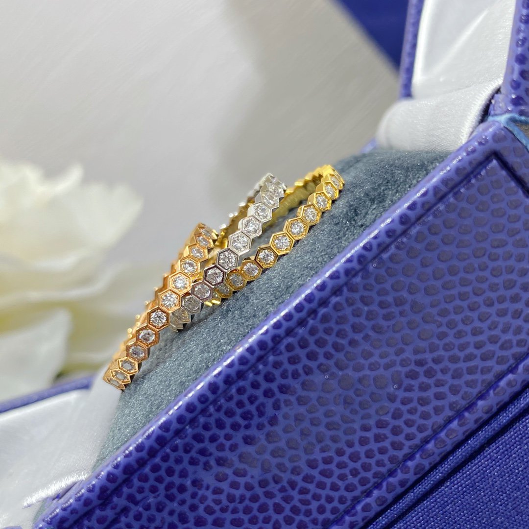 [Olivia Jewelry]BEE LOVE DIAMOND PAVED SMALL RING