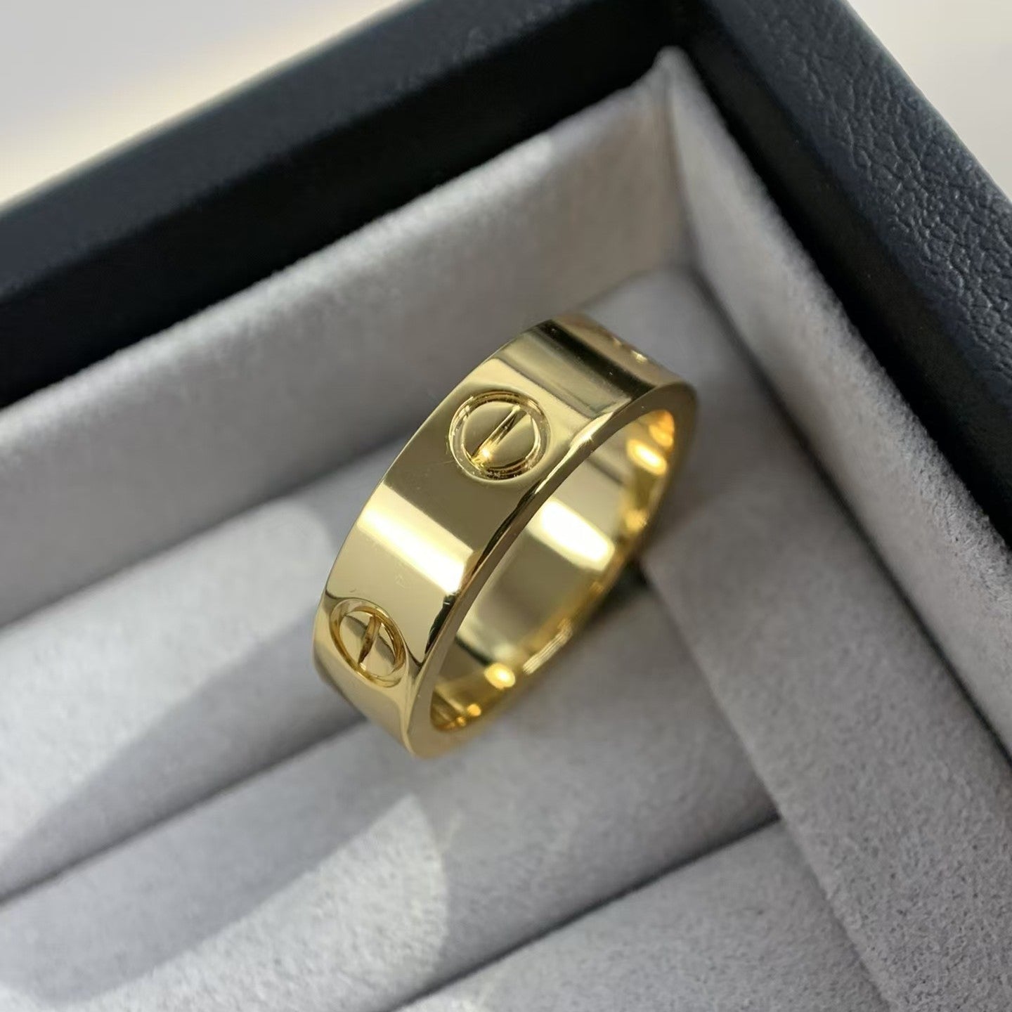 [Olivia Jewelry]LOVE RING 5.5MM NO DIAMOND