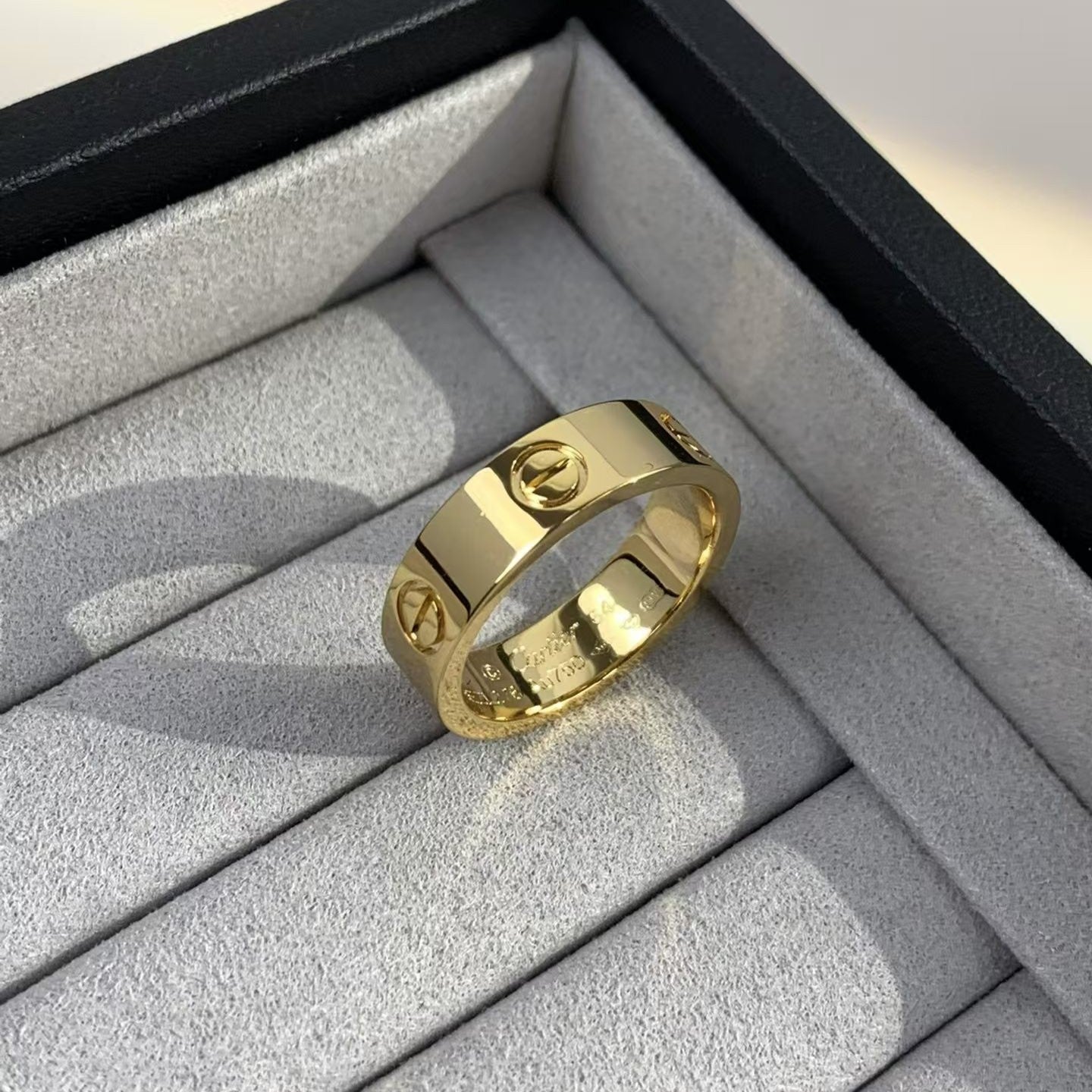 [Olivia Jewelry]LOVE RING 5.5MM NO DIAMOND